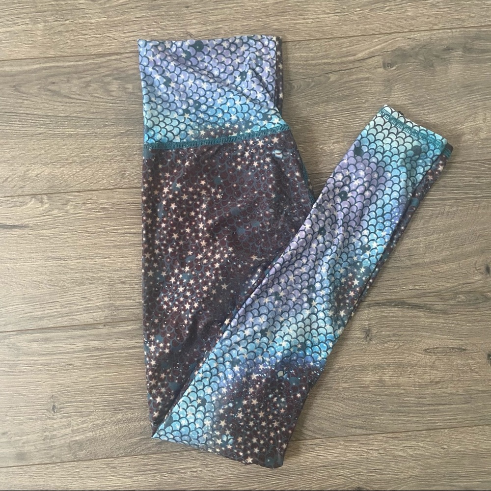 Teeki Mermaid Fairyqueen hotpant legging S EUC